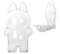 Étui de protection porte-clés pour La-bu Have a Seat, sac de protection en PVC transparent pour poupée La-bu, installation simple, moderne et durable, protégez votre poupée,Debout