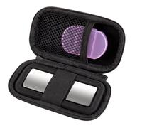 Étui de protection pour AliveCor KardiaMobile 6L, étui de protection de voyage pour moniteur ECG KardiaMobile / KardiaMobile 6L, étui de transport avec boîte à pilules (sac uniquement)