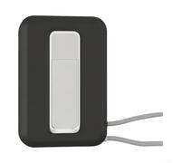 Étui de protection pour Anker A1116 avec support magnétique (Noir) | Absorption des chocs, résistant aux chutes, silicone doux au toucher, convient pour Anker A1116, essentiel de voyage