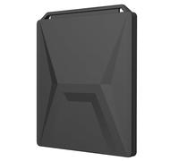 Étui de protection pour antenne parabolique - 26,4 x 32,2 x 2 cm en silicone | Coque de protection mini | Étui de protection anti-chute pour mini antenne parabolique , voyage