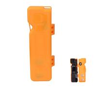 Étui de protection pour appareil photo DJI Pocket 4, étui de rangement pour PC, étui de rangement magnétique à libération rapide, peut contenir un filtre d'objectif/micro mini, Orange, Unisexe