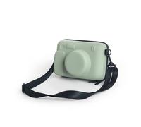 Étui de protection pour appareil photo Fujifilm Instax Wide 400/Wide 400/210/300/LOMO, coque rigide en EVA sac de rangement portable avec bandoulière, Vert, Étui de protection pour appareil photo Wide