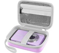 Étui de Protection pour Appareil Photo numérique Compatible avec YLSHGXFC/FAYIBUY/YLSHGXFC/AOREGRE/Nicamery, Conception de Coque Dure EVA, légère et Durable (étui Uniquement) (Pourpre)