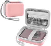 Étui de Protection pour Appareil Photo numérique Compatible avec YLSHGXFC/FAYIBUY/YLSHGXFC/AOREGRE/Nicamery, Conception de Coque Dure EVA, légère et Durable (étui Uniquement) (Rose)