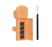 Étui de protection pour appareil photo Osmo Pocket3 avec organiseur de filtre magnétique (orange)