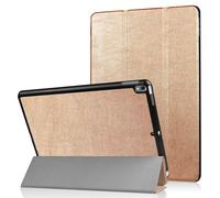WiTa-Store Coque de Protection pour Apple iPad Pro 2017 10.5 "modèle A1701/A1709 Ultra Slim Cover Rigide réglable et Fonction Veille & + Stylet Or