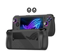 Étui de protection pour ASUS ROG Ally X 2024, en silicone, avec 2 capuchons de joystick, résistant aux rayures et à la poussière, accessoire ROG Ally X 2024, noir