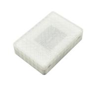 Étui de Protection pour Ayn Thor Boîte de Rangement Antichoc Étui de Rangement pour Console de Jeu Portable (Blanc Translucide)