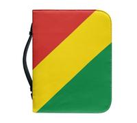 Étui De Protection Pour Bible Orné Du Drapeau Du Congo Avec Poignée Et Fermeture Éclair Cadeau Idéal Pour Une Mère Une Femme Ou Un Homme