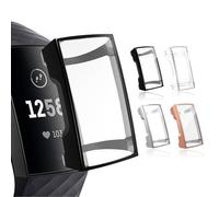 Étui de protection pour bracelet connecté Fitbit Charge, compatible avec le Fitbit Charge. Coque de protection en silicone TPU absorbant les chocs,
