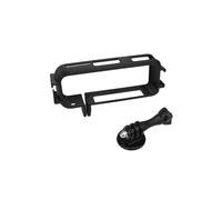 Étui de Protection pour Caméra pour Insta360 X4 AIR Adaptateur pour Cadre à Griffe, Support d'extension Multifonction avec vis 1/4 Pouce, Étui de Protection pour Accessoires (Black Horizontal Border)