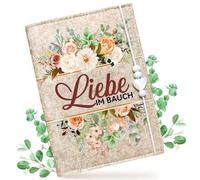 Étui de protection pour carnet de maternité (matériau en feutre), étui de protection pour carnet de maternité pour ranger des documents et des photos à ultrasons, idée cadeau pour les femmes enceintes