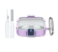 Étui de protection pour casque compatible avec Sony WF-C510, TPU résistant aux chocs, protection à 360 degrés contre les chutes, avec nœud de course annulaire, comprend un stylo de nettoyage pour