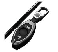 Étui de protection pour clé télécommande de voiture en alliage d'aluminium, compatible avec McLaren 675LT, 625C, 600LT, 570GT, 720S(Gray A)
