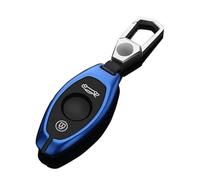 Étui de protection pour clé télécommande de voiture en alliage d'aluminium, compatible avec McLaren 675LT, 625C, 600LT, 570GT, 720S(Blue A)