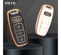 Étui de protection pour clé télécommande de voiture en TPU, à la mode, pour Audi A6 A7 A8 C8 Q8 D5 e-tron, coque sans ccessoires