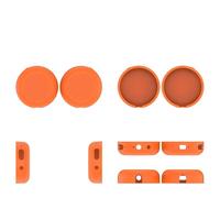 Étui de Protection pour CMF Headphone Pro Manchon de Protection Anti-poussière de Couleur Unie Coque Souple légère pour écouteurs Coussinets d'oreille en Silicone Accessoires Anti-Rayures (Orange)