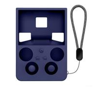Étui de protection pour console de jeu RG 477V, en silicone souple, résistant aux chocs, protection intégrale du corps, facile à nettoyer, résistant à la poussière, pour les joueurs en voyage (bleu
