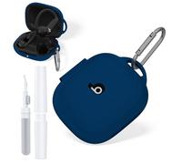 Étui de protection pour écouteurs Bluetooth sans fil Beats Powerbeats Pro 2, coque en silicone souple, étanche, livré avec boucle Runway, comprend un stylo de nettoyage qui nettoie la boîte des