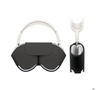 Étui de protection pour écouteurs intelligents - pour Airpods Max 1/2 - résistant aux rayures et à la poussière - noir