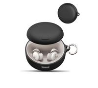 Étui de protection pour écouteurs sans fil Anker Soundcore Sleep A30 - En silicone souple - daunke doux pour la peau - Avec boucle ronde - Protection complète - Noir