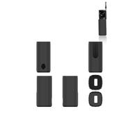Étui de protection pour écouteurs Skullcandy Method 360 ANC, en silicone souple, compatible avec Skullcandy Method 360 ANC, résistant à la poussière, aux chocs et durable, noir