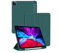 Étui de protection pour fente de crayon de couleur unie compatible avec iPad Mini 4/Mini 5/Mini 6/Mini 7/Air/Air 2/9,7/10,2/10,5/Air 4/Air 5/Pro 11 pouces/10e génération/Air 11 pouces (M2) - 2024/Air 