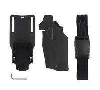 Étui de Protection pour G17+X300 Protect Cover A.LS Tactical Quick-Release Collet, étui de Chasse résistant à l'usure (Main Gauche) (Black)