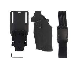 Étui de Protection pour G17+X300 Protect Cover A.LS Tactical Quick-Release Collet, étui de Chasse résistant à l'usure (Main Gauche) (Black)