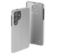 Étui de Protection pour Galaxy S26 Ultra Clear View avec Support Vidéo Argent