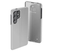 Étui de Protection pour Galaxy S26 Ultra Clear View avec Support Vidéo Argent