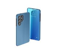 Etui de Protection pour Galaxy S26 Ultra Clear View avec Support Vidéo Bleu