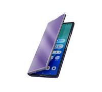 Avizar Étui de Protection pour Galaxy Z Fold 7 Clear View avec Support Vidéo Violet