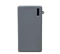 Étui de Protection pour Huawei 12000mAh 66W Batterie Externe Coque Souple en Silicone Antichoc (Grey)