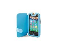 VTech - Étui Officiel KidiCom Bleu, NON COMPATIBLE AVEC LES VERSIONS 3.0 - Version FR