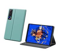 Étui de Protection pour Legion Y700 Gen 5 2026 Tablette de Jeu, Housse en Cuir Vegan Résistante Aux Chutes avec Support à 3 Angles de Vision, Intelligent avec Fonction Veille/Réveil (Vert)