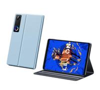 Étui de Protection pour Legion Y700 Gen 5 2026 Tablette de Jeu, Housse en Cuir Vegan Résistante Aux Chutes avec Support à 3 Angles de Vision, Intelligent avec Fonction Veille/Réveil (Bleu)