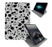 Étui de protection pour liseuse Kindle 10ème génération version 2019 et Kindle Signature Edition 6" - Support pliable rotatif à 360° avec mise en veille/réveil automatique, points de guépard