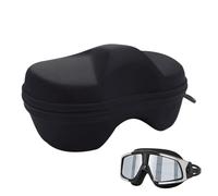 Étui de protection pour lunettes - Boîte de rangement pour natation, support de coque rigide, conception à crochet intégré, organisateur de voyage durable | Solution de transport sécurisée pour les éq