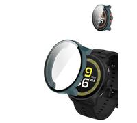 Étui de protection pour montre intelligente SUUNTO Run - Coque de protection en polycarbonate rigide yystao avec film de protection en verre 9H - Vert