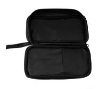 Étui de protection pour multimètre numérique - Sac en toile souple antichoc en noir, S (210 mm x 100 mm x 40 mm), M (200 mm x 115 mm x 45 mm), L (245 mm x 110 mm x 35 mm) (S)