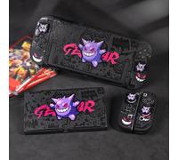 Étui de protection pour Nintendo Switch 2 avec poignée amovible, motif dessin animé Gengar de Pokémon, accessoires de jeu Magsafe GameCardCase