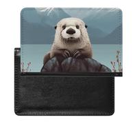 Étui de protection pour passeport avec blocage RFID - Porte-carte d'identité - Portefeuille de voyage sécurisé pour passeport, tickets, cartes de crédit, taille unique, Style :, Taille unique