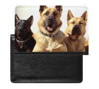 Étui de protection pour passeport avec blocage RFID - Porte-carte d'identité - Portefeuille de voyage sécurisé pour passeport, tickets, cartes de crédit, style, taille unique, Style :, Taille unique