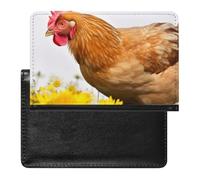 Étui de protection pour passeport avec blocage RFID - Porte-carte d'identité - Portefeuille de voyage sécurisé pour tickets de passeport, cartes de crédit, style, taille unique, Style :, Taille unique