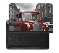 Étui de protection pour passeport de voiture en Angleterre avec blocage RFID - Porte-carte d'identité - Portefeuille de voyage sécurisé pour passeport, tickets, cartes de crédit, style, taille unique,