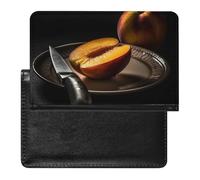 Étui de protection pour passeport en tranches de fruits frais avec blocage RFID, porte-carte d'identité, portefeuille de voyage sécurisé pour tickets de passeport, cartes de crédit, style, taille