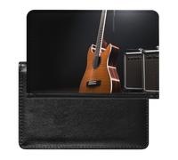 Étui de protection pour passeport pour instrument de musique et guitare, blocage RFID, porte-carte d'identité, portefeuille de voyage sécurisé pour passeport, tickets, cartes de crédit, style, taille