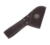 Étui de Protection pour Petit Hache de Camping, Cuir Marron | Fermeture à Pression, Ajustement Sûr, Protection, Stockage et Survie, Format 23x9x1,2cm