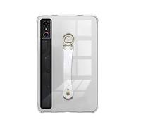 Étui de Protection pour RedMagic 3 Pro 9,06 Pouces 2025 Airbags Coque de Protection Souple en TPU Antichoc Tablette de Jeu Manchon de Protection avec Trou pour Cintre métallique (Transparent)
